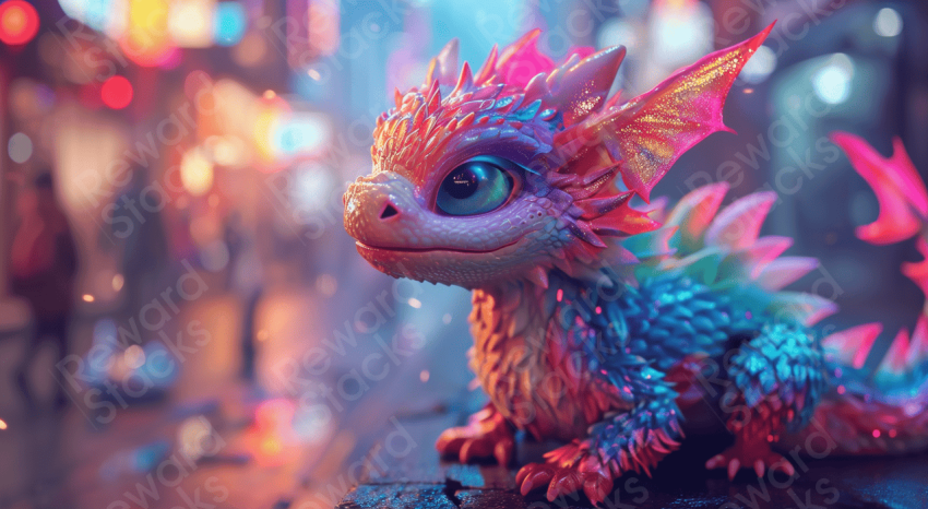 Colorful dragon