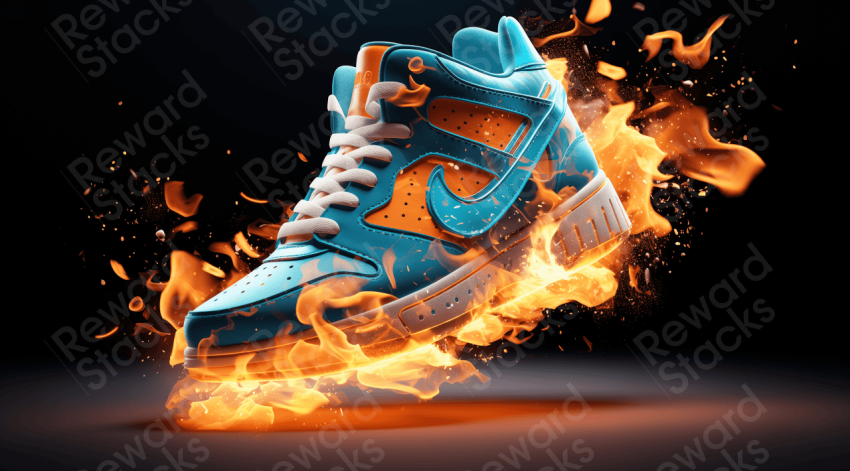 Sneakers art illustration