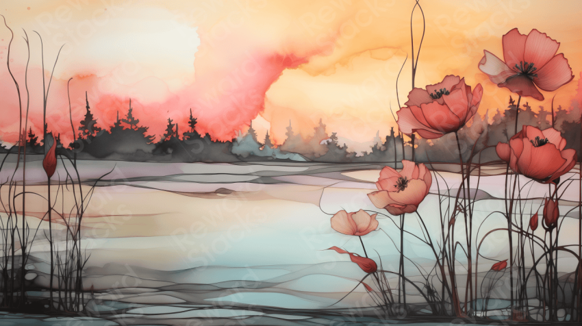 Alcohol ink Art
