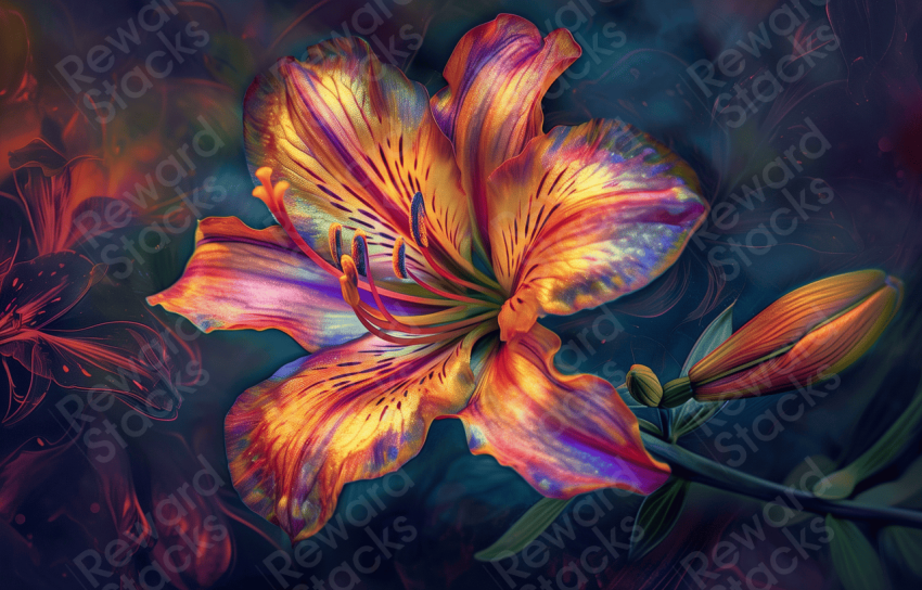 Neon flowers of the universe