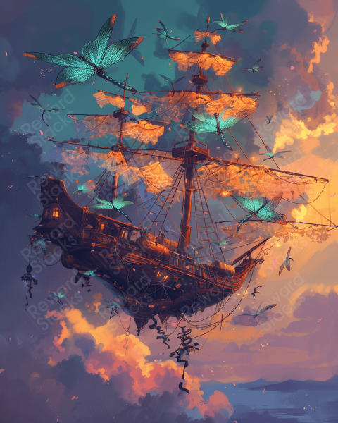 Dragonflies ship