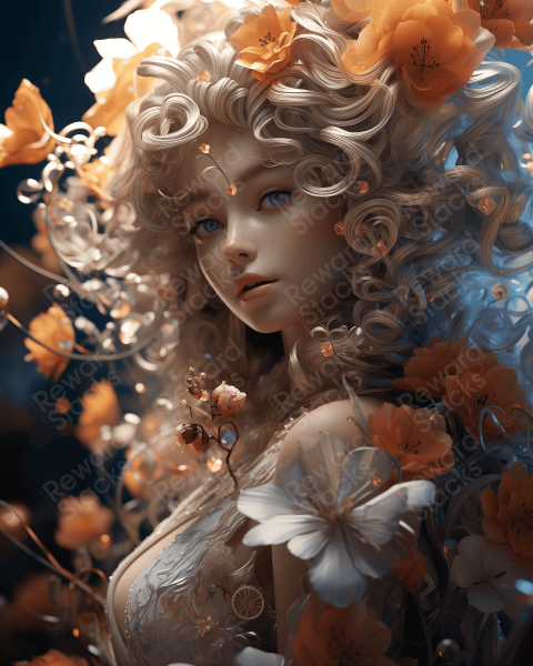 Beautiful doll big eyes