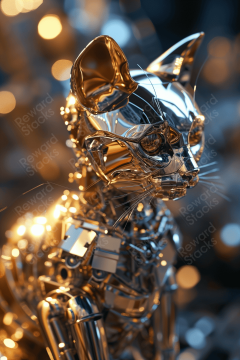 Metal kinetic cat