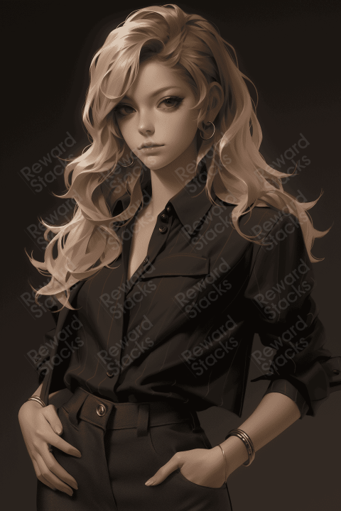 Boss girl print