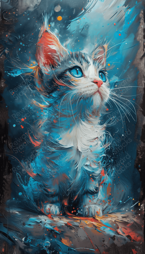 Cat Creative Poster