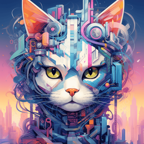 Creative Cat Art