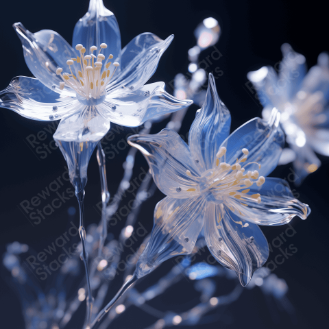 Glass flowers