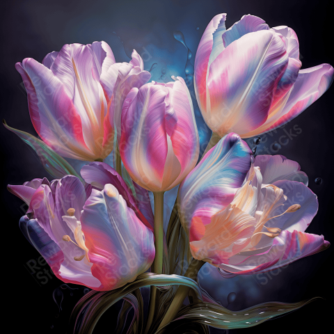 Colorful Tulips
