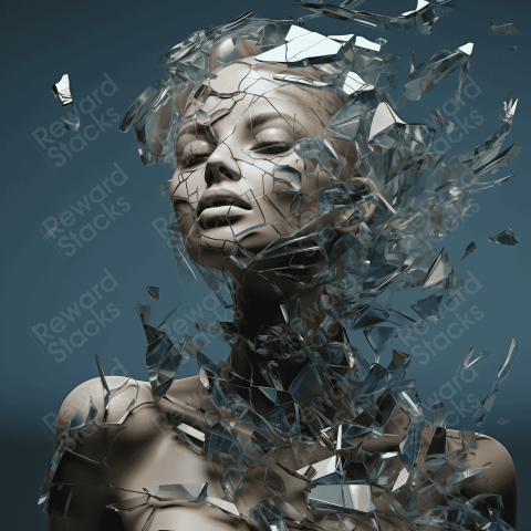 Brocken Mirror Girl