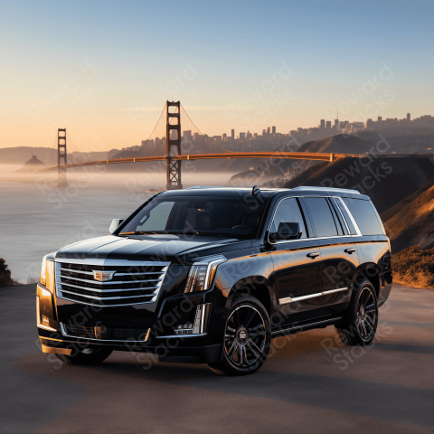 Summer light Cadillac Escalade