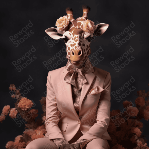 Vogue Magazine Cover Giraffe Style