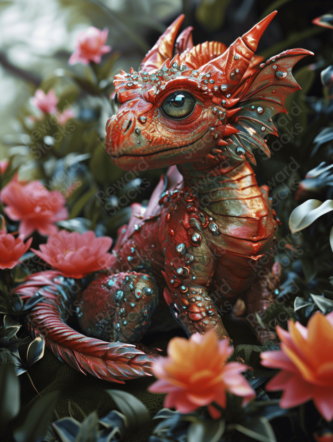 Crystal dragon