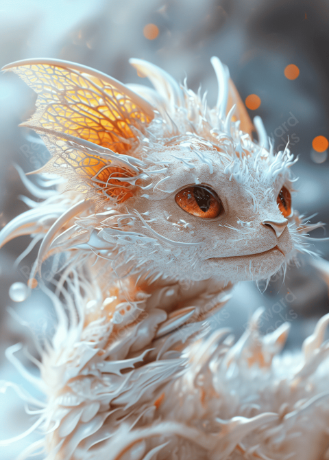 Cat Dragon beautiful art